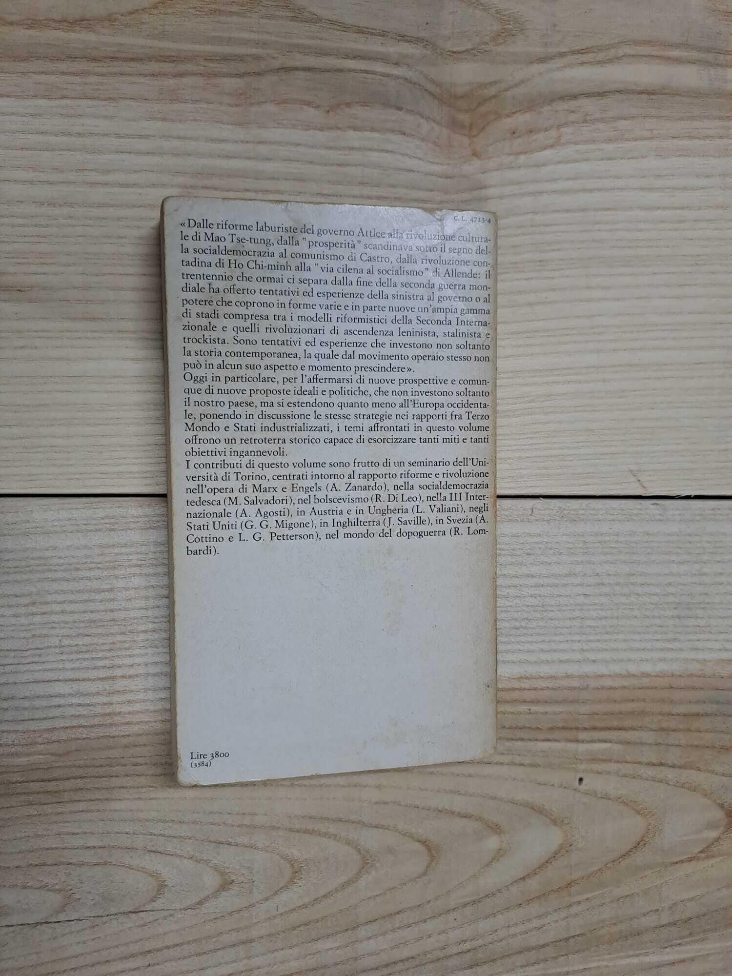 Riforme E Rivoluzione Nella Storia Contemporanea
