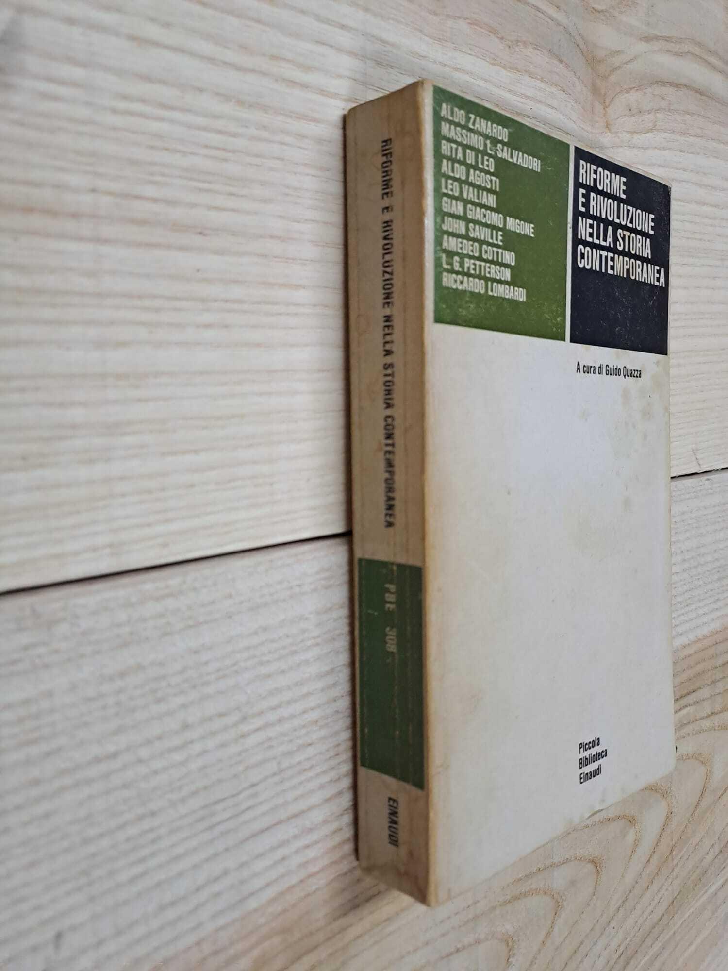 Riforme E Rivoluzione Nella Storia Contemporanea