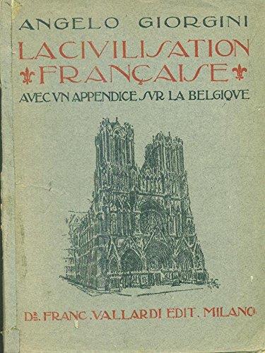 La civilisation francaise - Angelo Giorgini - copertina
