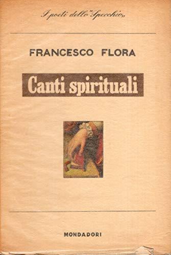 Canti spirituali - Francesco Flora - copertina