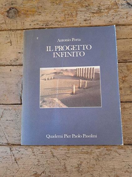Il progetto infinito - Antonio Porta - copertina