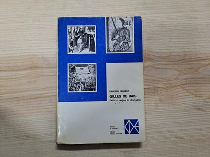 Gilles de Rais - Delitti e castigo di "Barbablù" - Ernesto Ferrero - copertina