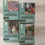 STORIA DELLA LETTERATURA ITALIANA [quattro volumi, completa]