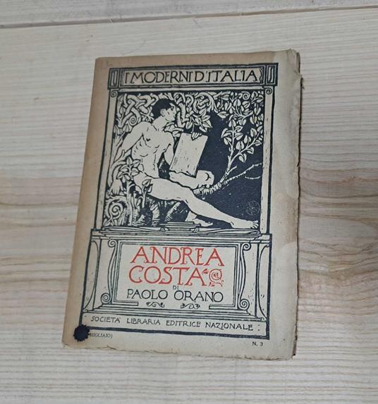 Andrea Costa - Paolo Orano - copertina