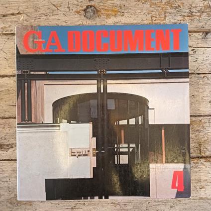 GA (Global Architecture) Document n° 4 (1981) - copertina