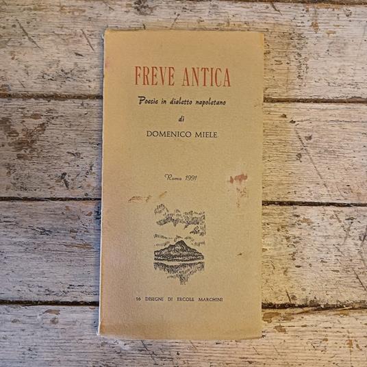 Freve antica. Poesie in dialetto napoletano - copertina