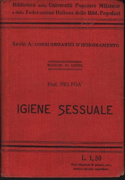 Igiene Sessuale - copertina