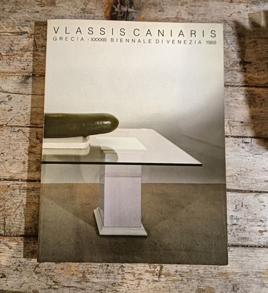 Vlassis Caniaris Grecia, XXXXIII Biennale di Venezia 1988 - copertina
