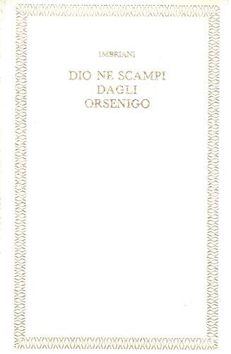 Dio ne scampi dagli Orsenigo - Vittorio Imbriani - copertina