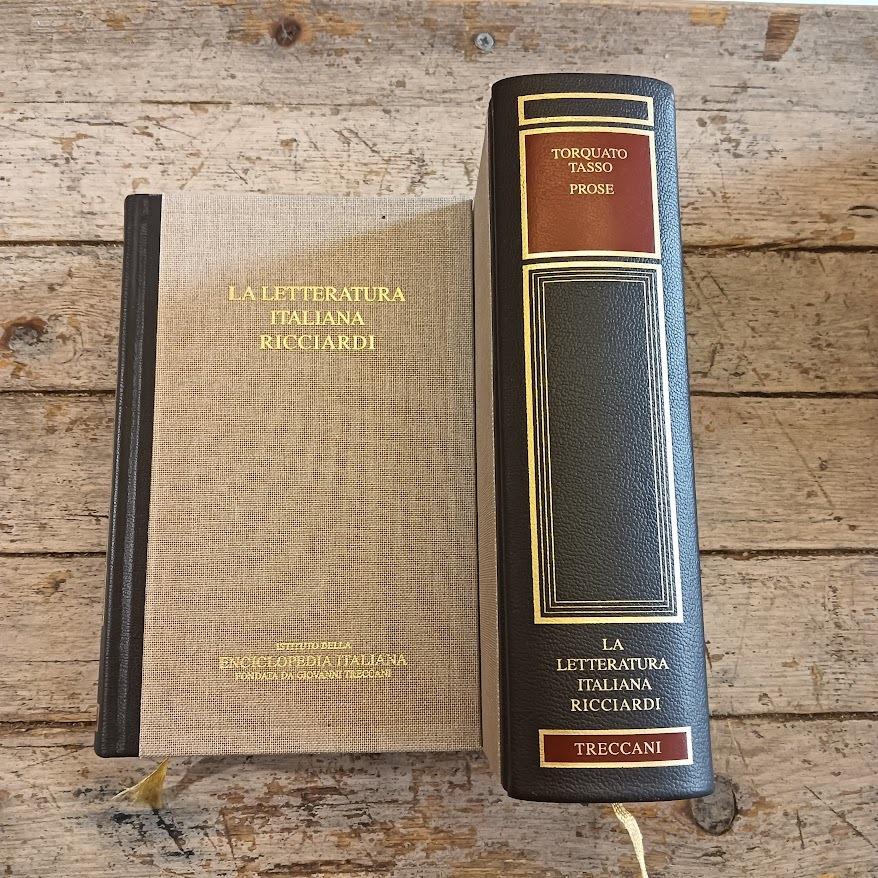 Torquato Tasso, Prose e Poesie, Letteratura Italiana Ricciardi Treccani, 2 voll