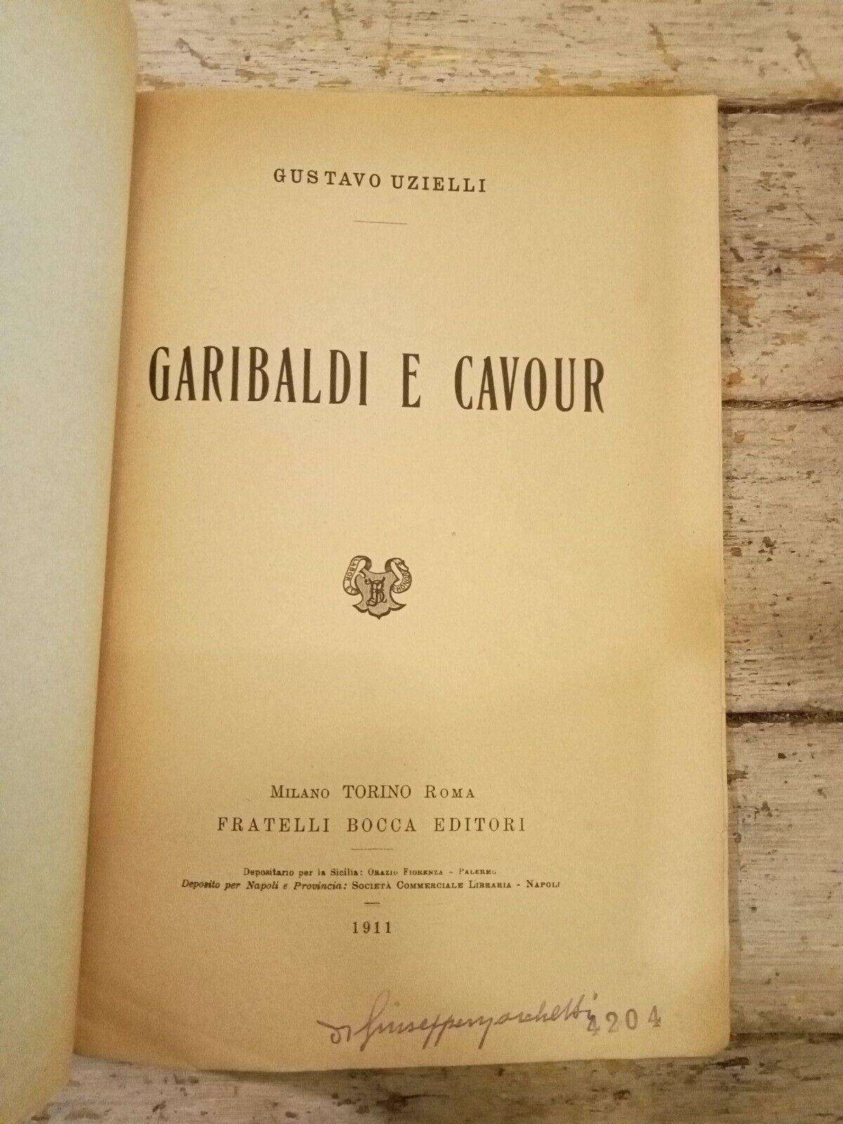 Garibaldi e Cavour