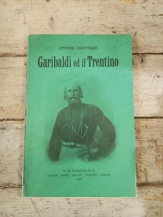 Garibaldi e il Trentino - Ottone Brentari - copertina