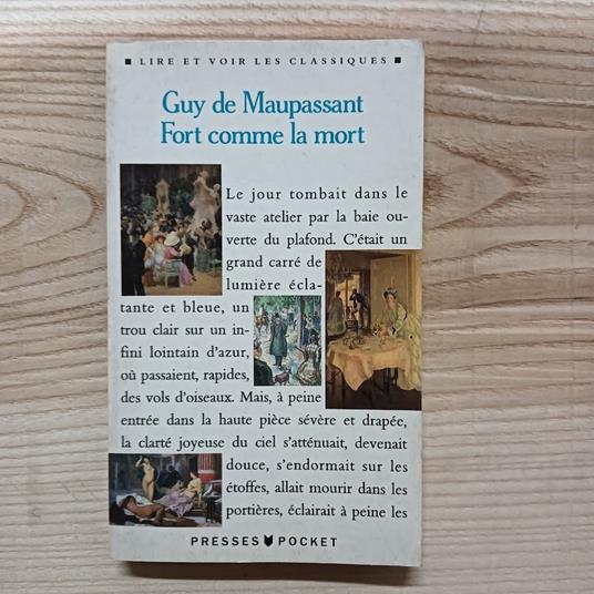 Fort comme la mort - Guy de Maupassant - copertina