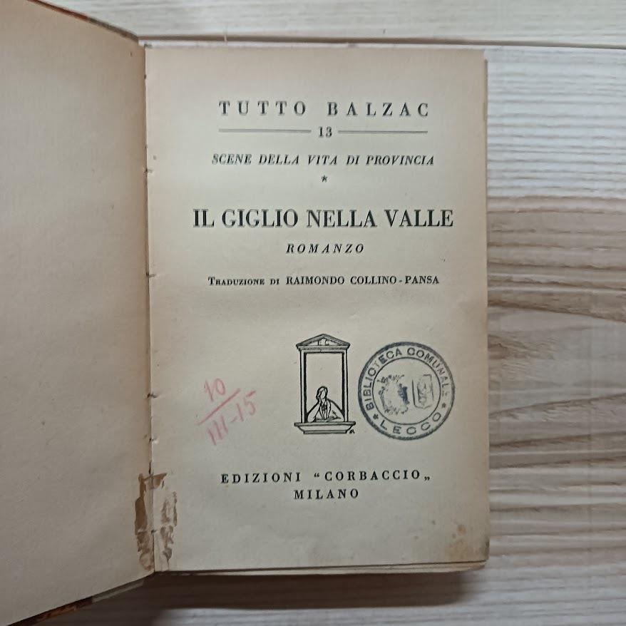 Il giglio nella valle
