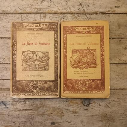 La Rete di Vulcano (2 voll. completo) - Domenico Batacchi - copertina