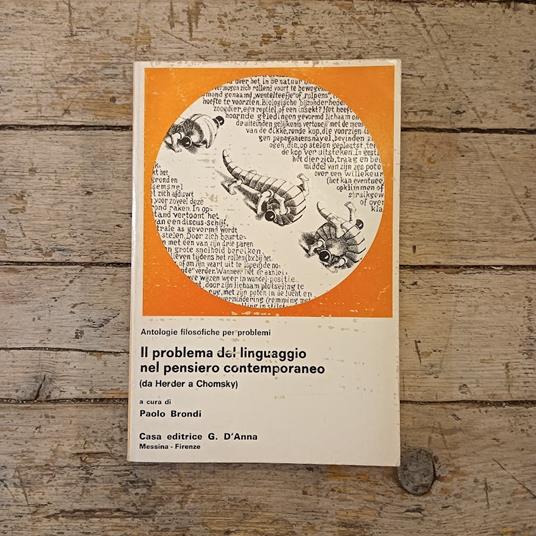 Il problema del linguaggio nel pensiero contemporaneo (da Herder a Chomsky) - copertina