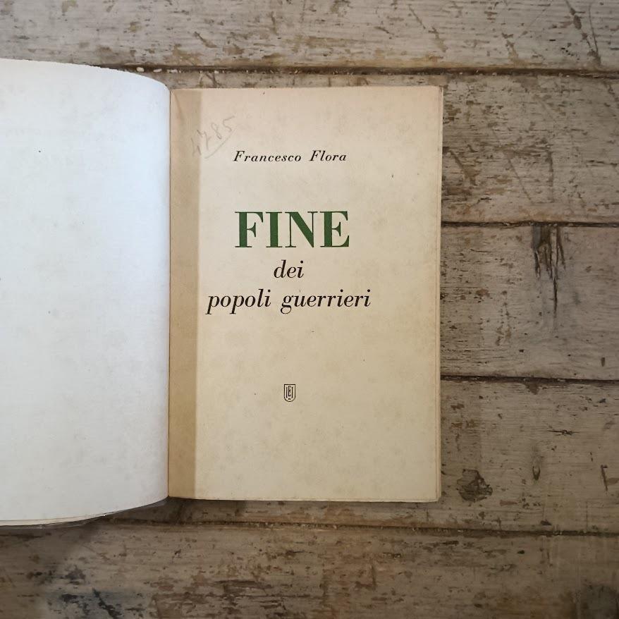 Fine dei popoli guerrieri