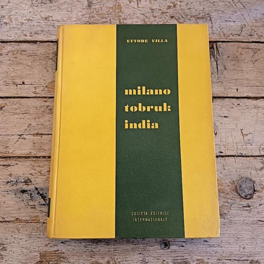 Milano Tobruk India - copertina