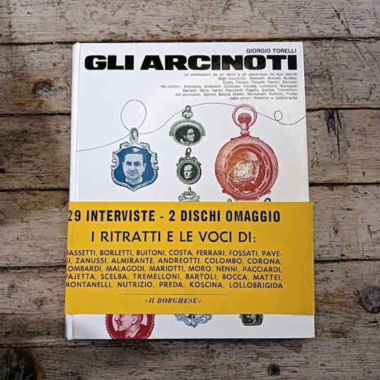 Gli arcinoti - Giorgio Torelli - copertina