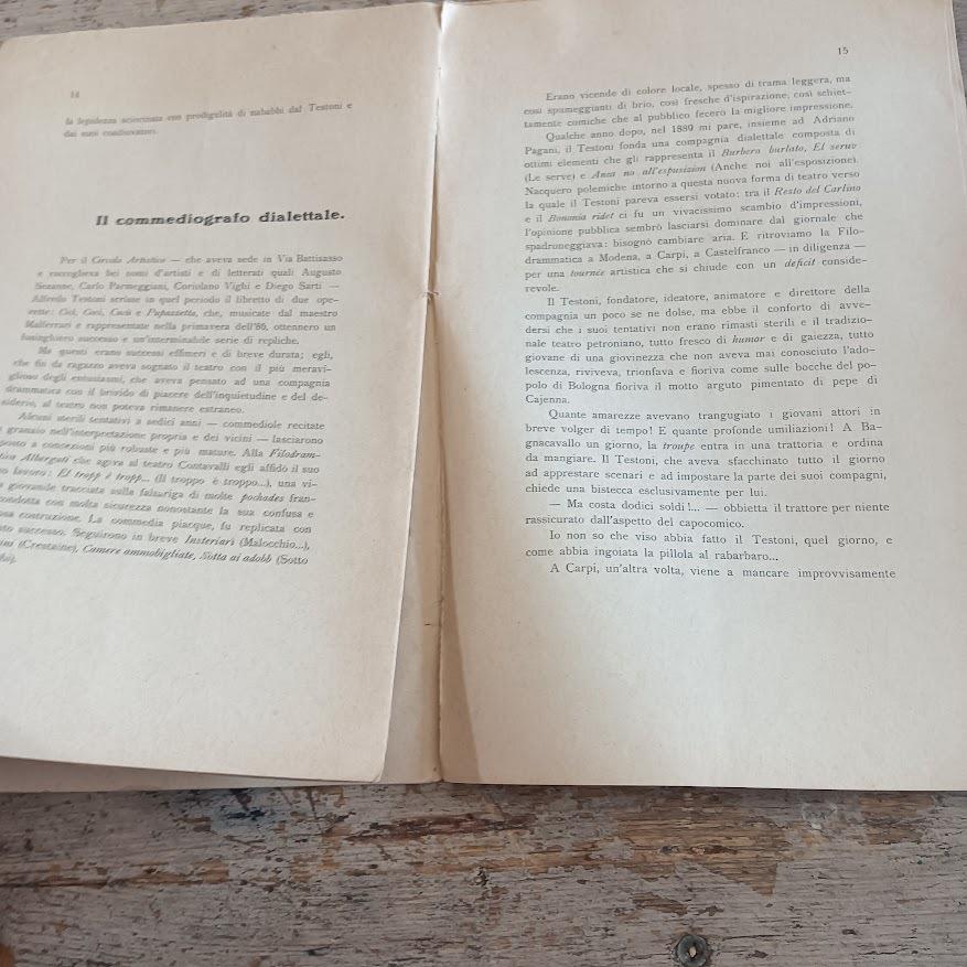 Gli uomini del giorno n. 16: Alfredo Testoni