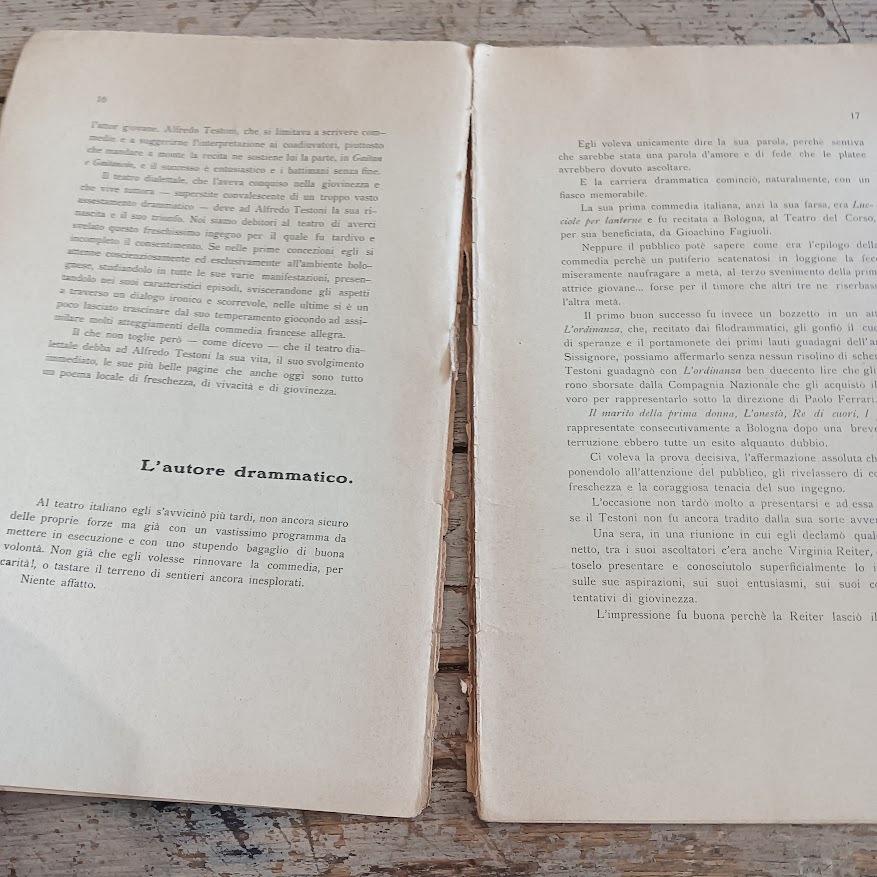 Gli uomini del giorno n. 16: Alfredo Testoni