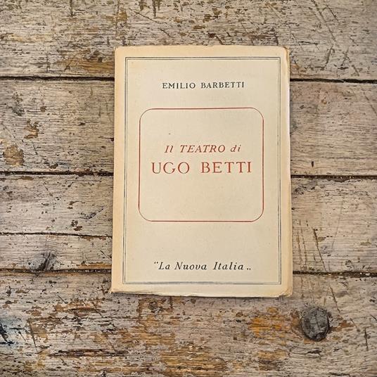 Il teatro di Ugo Betti - copertina