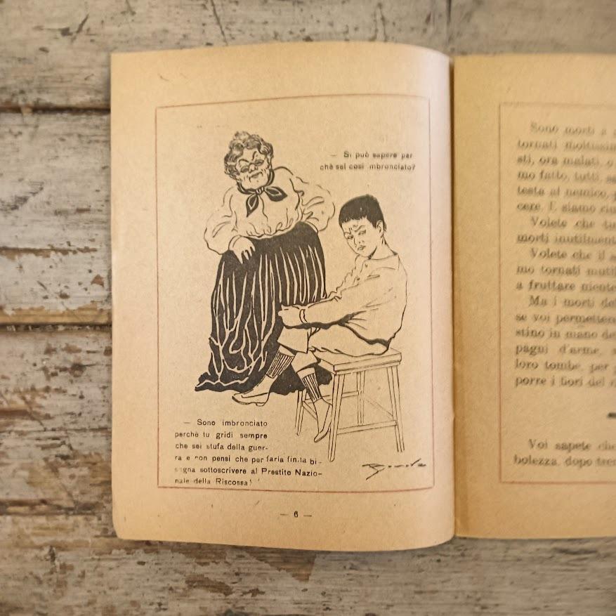 Parole di un soldato italiano ai contadini italiani