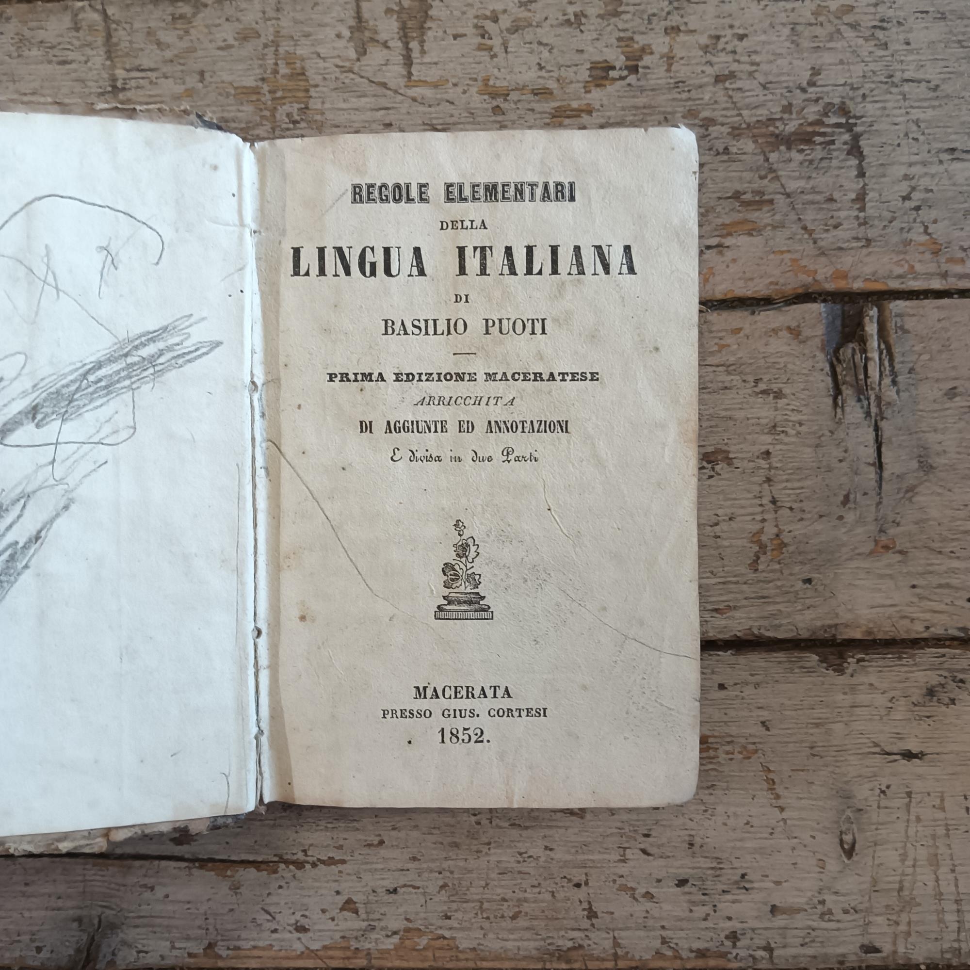 Regole elementari della lingua italiana