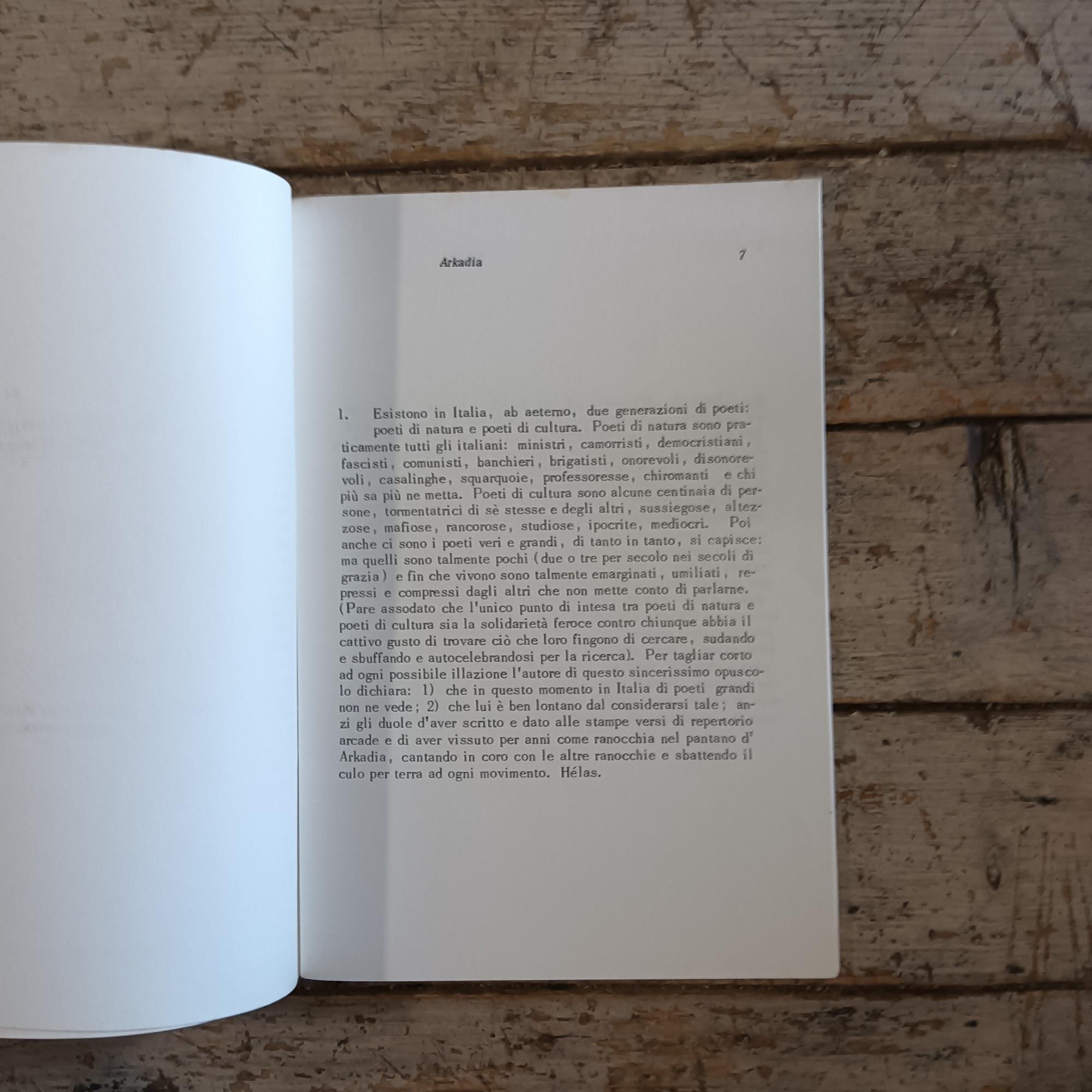 Arkadia. Carriere, caretteri, confraternite degli impoeti d'Italia