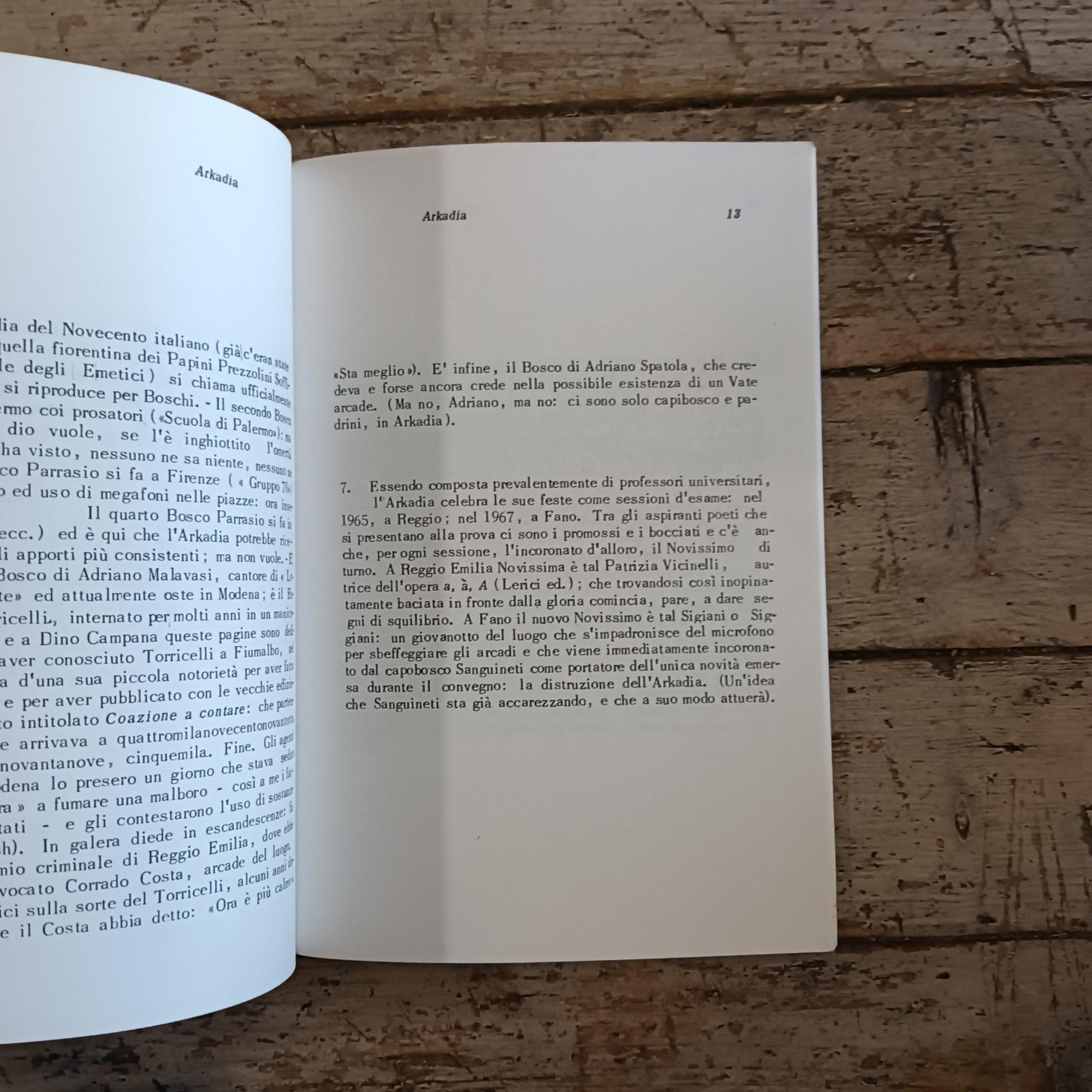 Arkadia. Carriere, caretteri, confraternite degli impoeti d'Italia