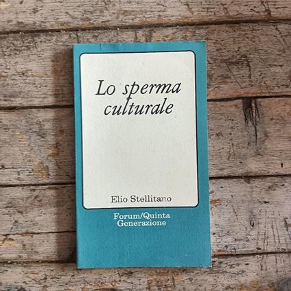 Lo sperma culturale - copertina