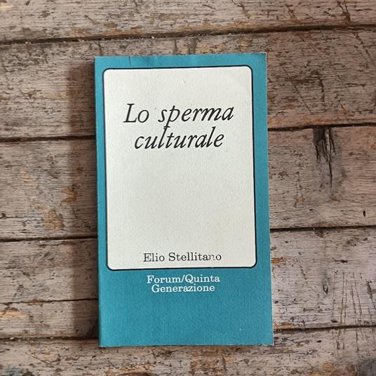Lo sperma culturale - copertina