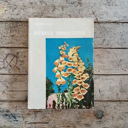 Lezioni di botanica farmaceutica - parte speciale - Francesco Sappa - copertina