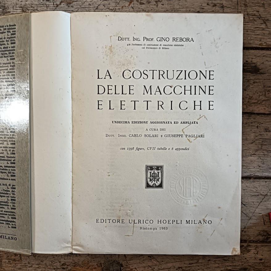 La costruzione delle macchine elettriche