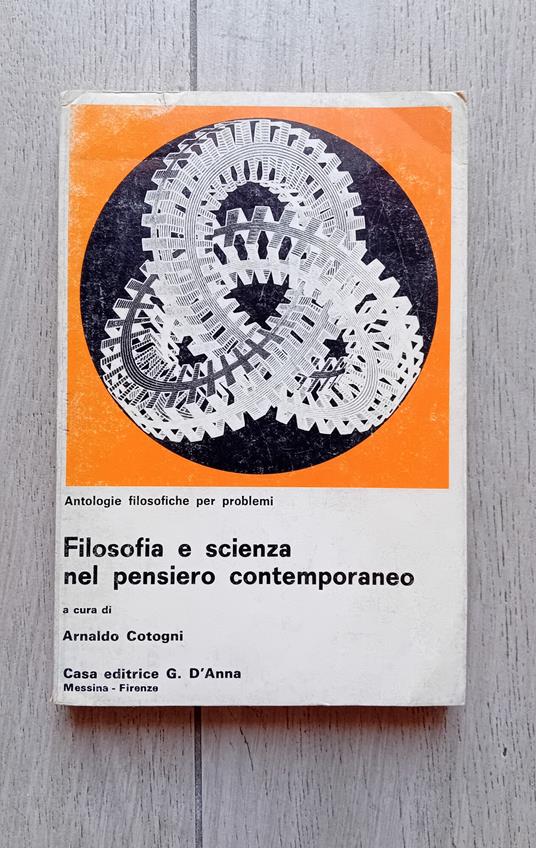 FIlosofia e scienza del pensiero contemporaneo - Arnaldo Cotogni - copertina