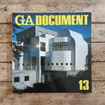 GA (Global Architecture) Document n° 13 (1985)