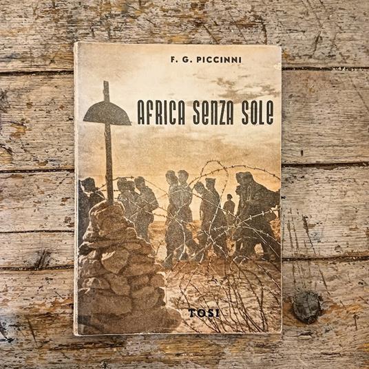 Africa senza sole - F. G. Piccinni - copertina