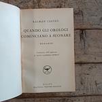 Quando gli orologi cominciano a suonare