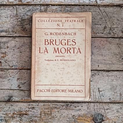 Bruges la morta - copertina