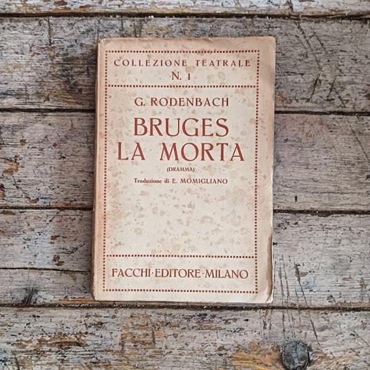 Bruges la morta - copertina