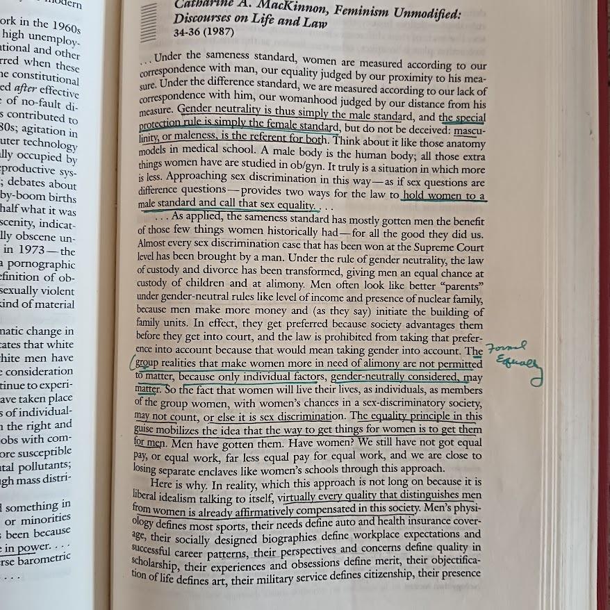 Gender and Law. Theory, Doctrine, Commentary