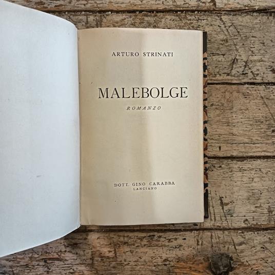 Malebolge - copertina