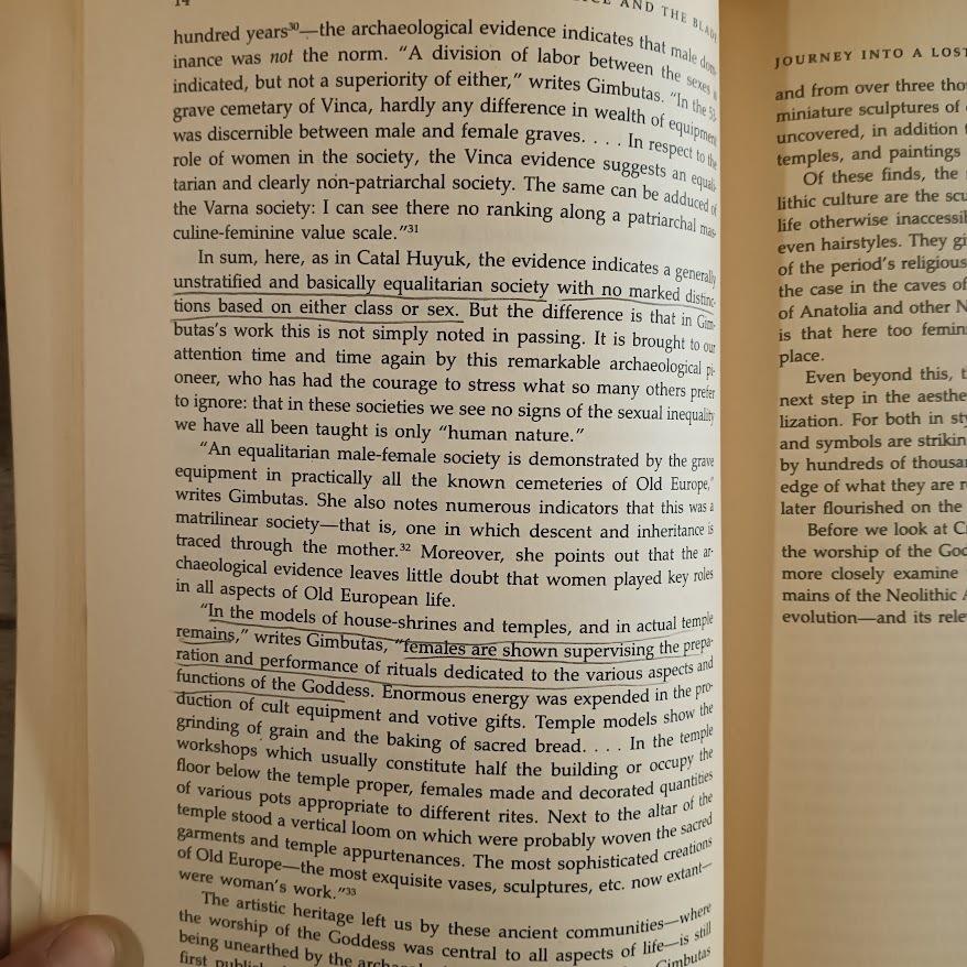 The Chalice and the Blade. Our History, Our Future