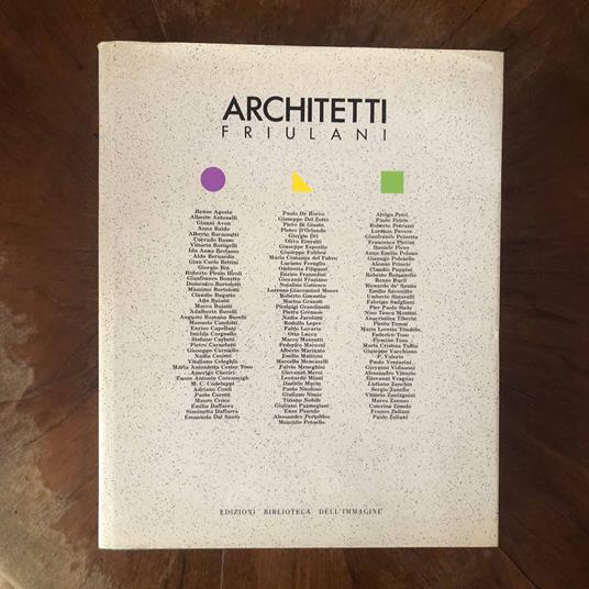 Architetti friulani - copertina