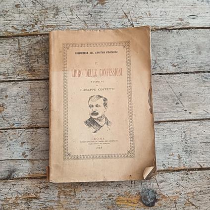 Il libro delle confessioni - Giuseppe Costetti - copertina