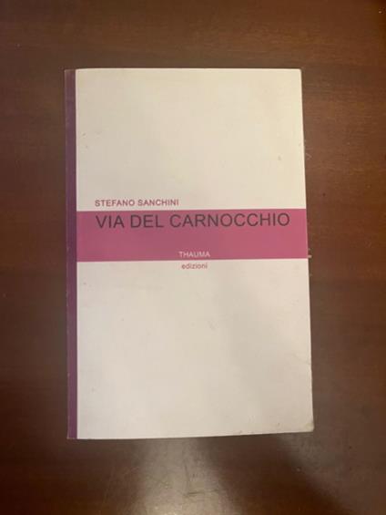 Via del carnocchio - copertina