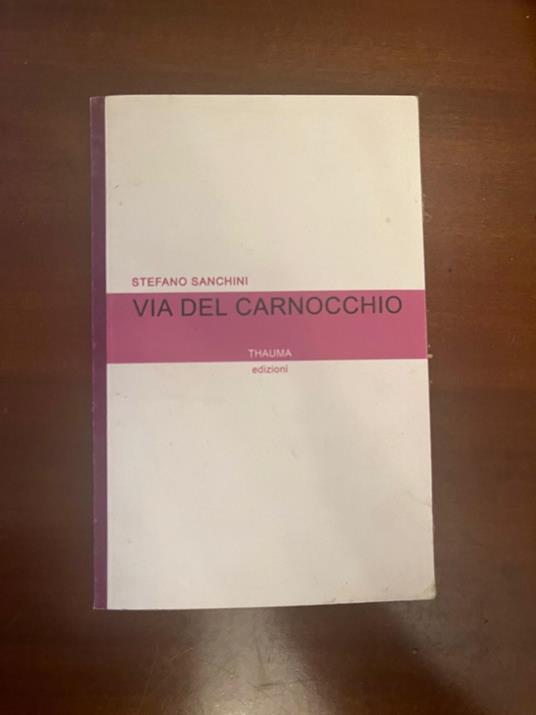 Via del carnocchio - copertina