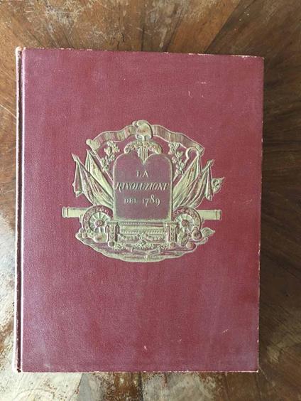 La rivoluzione del 1789 volume I e II - copertina
