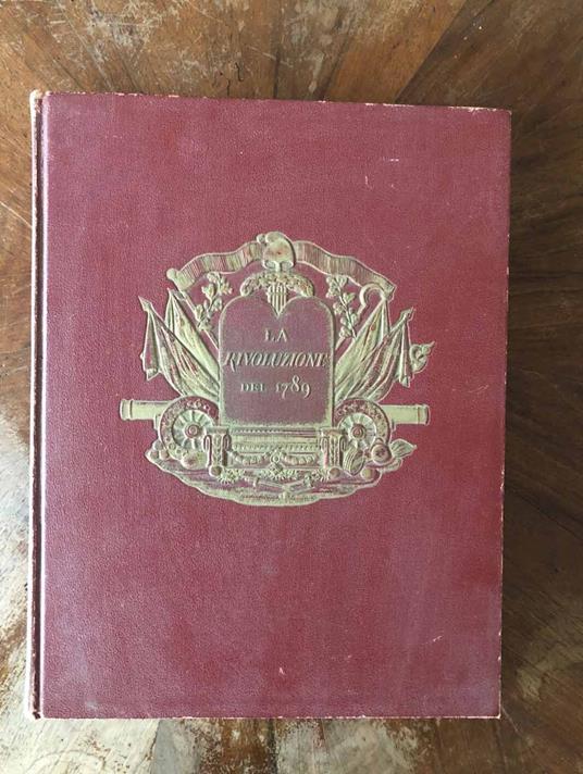 La rivoluzione del 1789 volume I e II - copertina