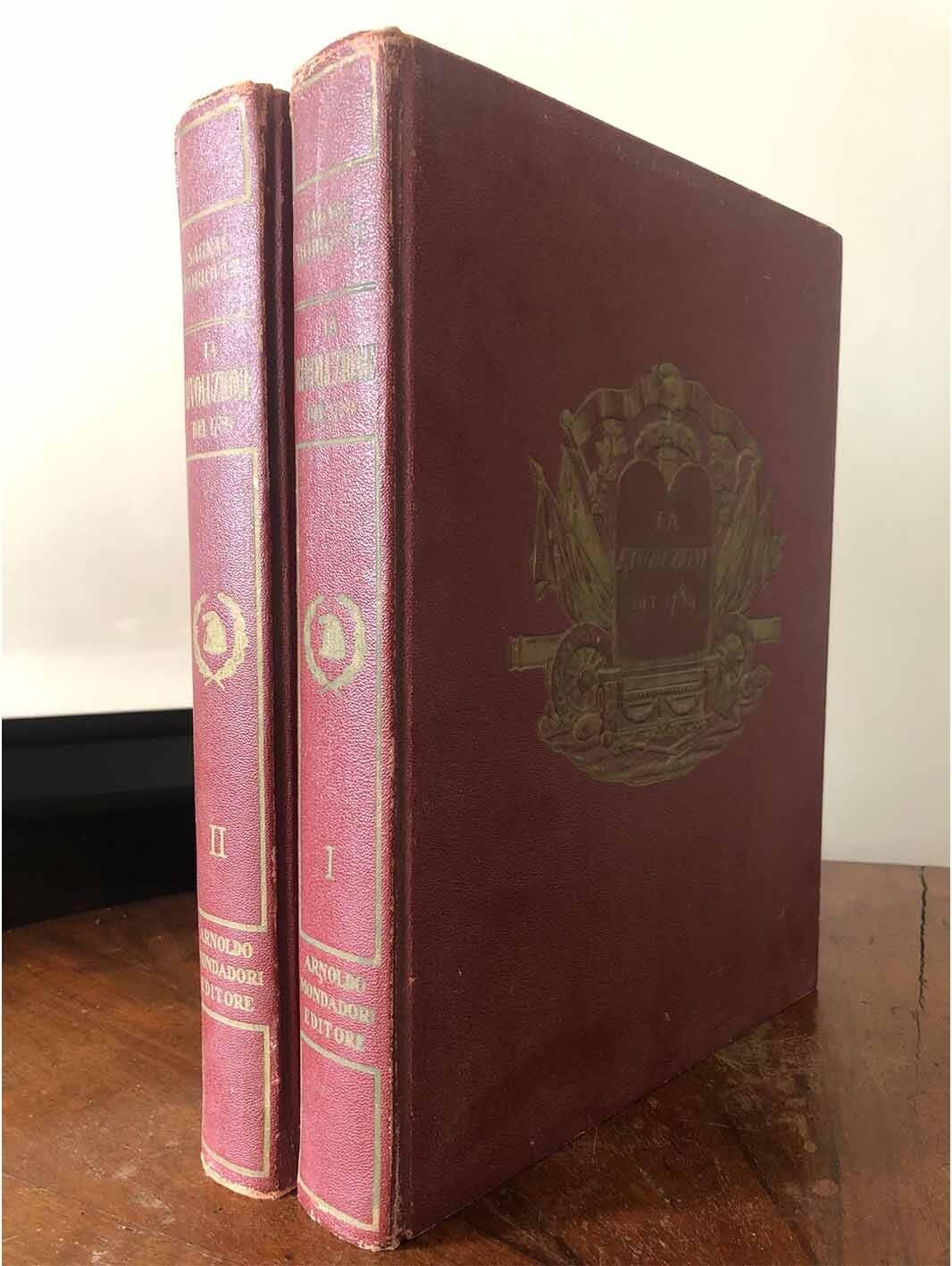 La rivoluzione del 1789 volume I e II